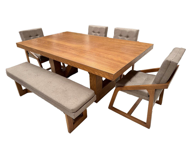 ANTECOMEDOR ANDY 4/S BANCA NOGAL AVELLANA