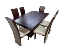 ANTECOMEDOR ASPEN 6/S VINO TAPIZ AVELLANA