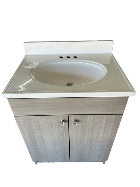 LAVABO LUCA 24 PULG GRIS