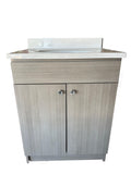 LAVABO LUCA 24 PULG GRIS