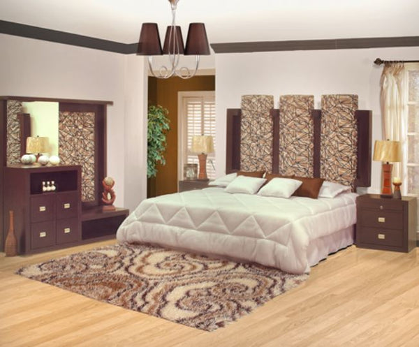 RECAMARA KING SIZE ASPEN BROWN