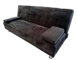 SOFA CAMA MANTUA VELVET NEGRO
