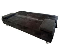 SOFA CAMA MANTUA VELVET NEGRO
